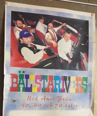 Promotion photo of the 'Bällsta Rivers' band.