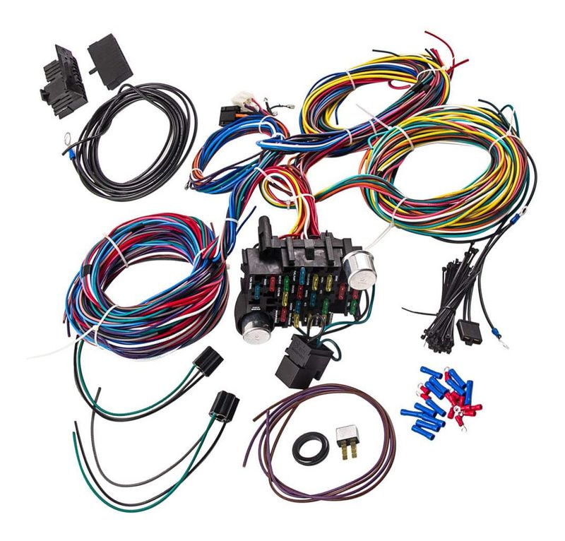 Universal Wiring Harness For Hot Rods 2021 - Kustomrama