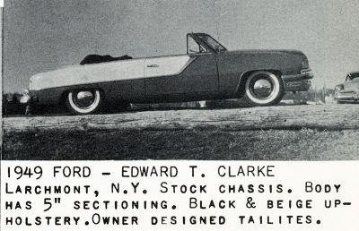 Edward T. Clarke's 1949 Ford - Kustomrama