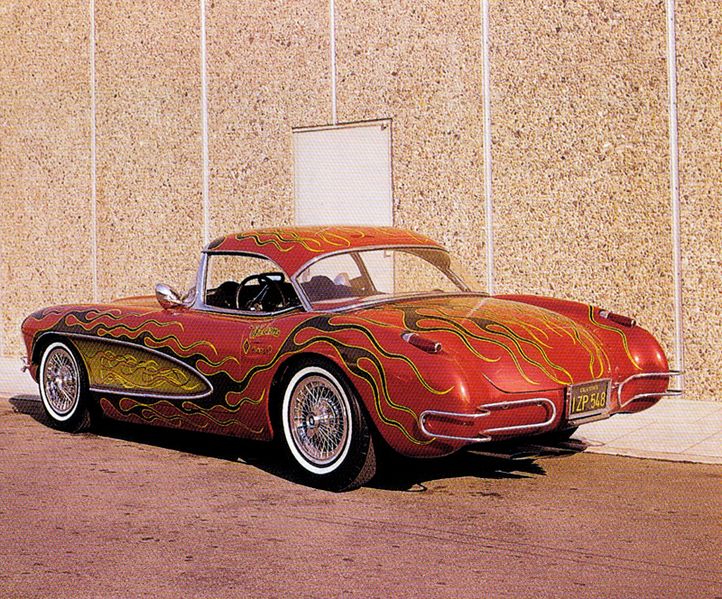 File:Pinky-Richard-1957-Chevrolet-Corvette-2.jpg - Kustomrama